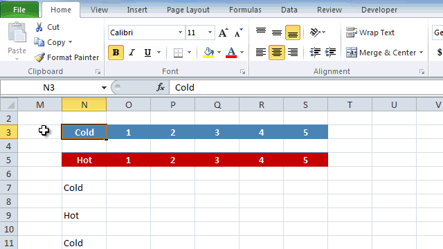 [Image] Lock the Excel Format Painter