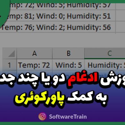 آموزش ادغام دو یا چند جدول به کمک پاورکوئری